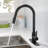 Single Hole Single Handle Pull-Down Kitchen Faucet-117584265