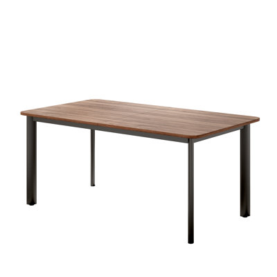 Metal Base Dining Table