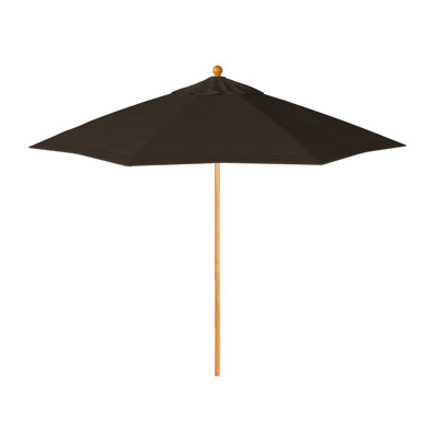 Parasol en bois de teck 9 pi