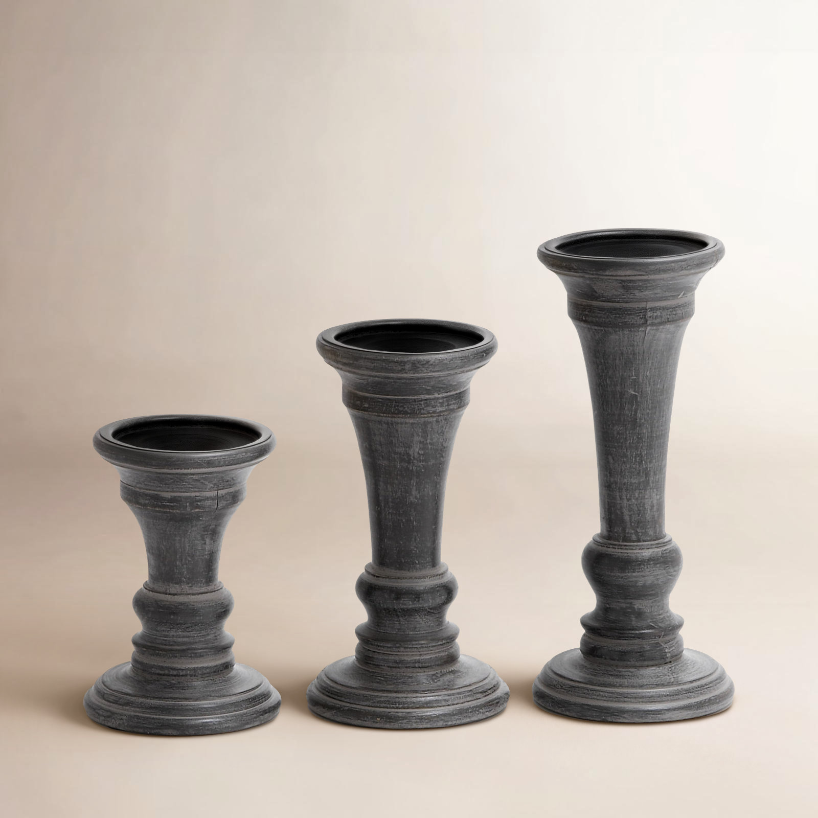 3-Piece Candlestick Set