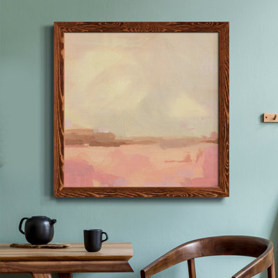 Toile encadrée Salt Lake Sunrise I-Premium - prête à être accrochée