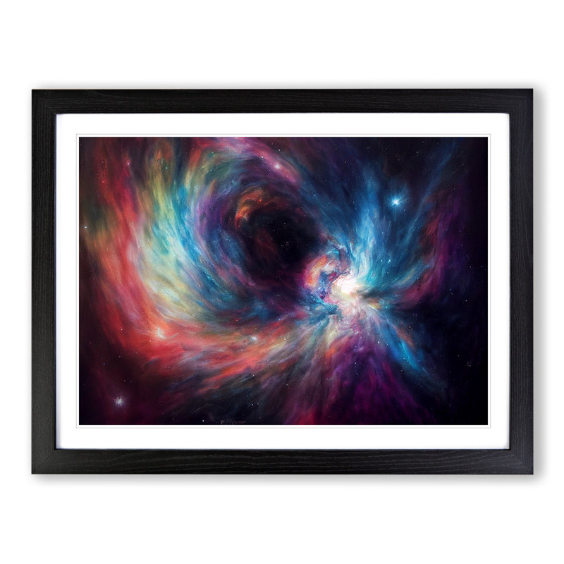 Galaxy Vol.3 - Framed Print, Black Framed, 34cm H x 46cm W x 2cm D