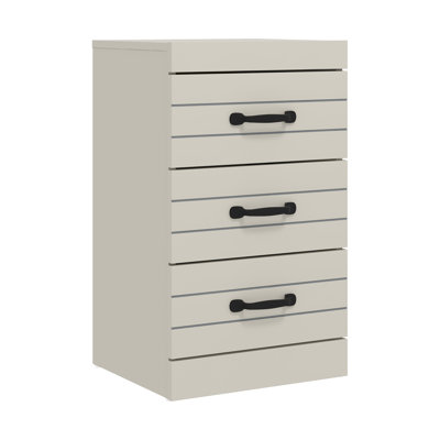Allington 3 Drawer Bedside Table