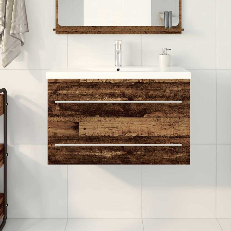80mm Single Bathroom Vanity with Basin