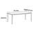 Simple modern style rock plate dining table-690141603