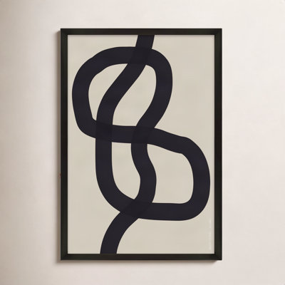 Bombay "Intertwined 1" Print by Romina Gadler