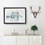 London Bridge Watercolour - Framed Print-56738992-56738995