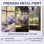 Farmyard Peony Bouquet in Vase I - Botanical, art mural en métal 2 pièces-130434408