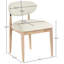 Chaise de salle à manger rembourrée Madalene Eligah Performance-834709496-834709502