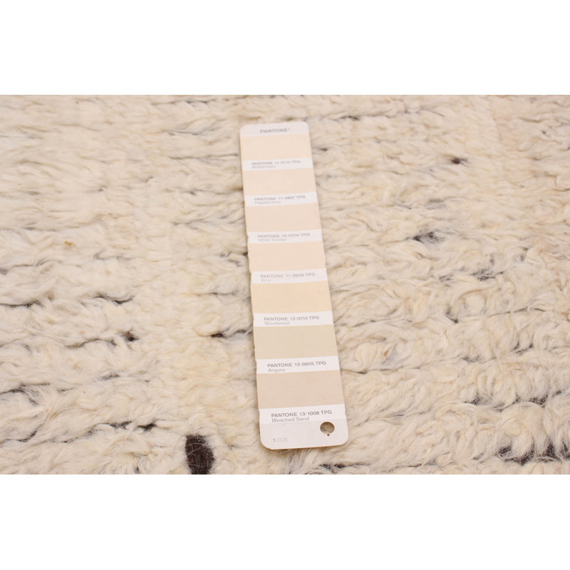Tapis en laine nouvel âge 6 pi 10 po x 9 pi 10 po Zayland