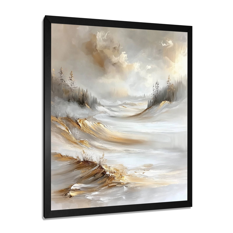 Emersyn - reproduction d'art sur toile côtière, Noir, H 20 po x l 12 po, Reproduction encadrée d'une seule photo