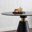 Table de salle à manger noire en pierre frittée-92867947