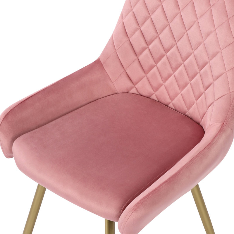 Penning Upholstered Dining Chair, Pink