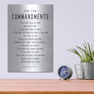 «The Ten Commandments» par Cindy Jac
