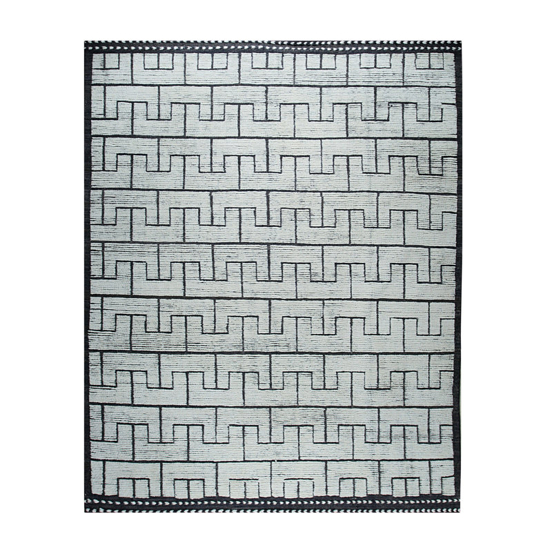 Tapis berbère marocain en laine noué à la main Para Opulent
