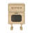 MDF CREATIVE ROTATABLE ROBOT STORAGE SIDE TABLE