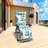 Outdoor 3'' Lounge Chair Chair Pad