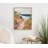 Tropical Bright Ocean Path Landscape by The Creative Bunch Studio Framed Wall Art Print-1515256272-1515256279