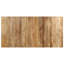 Derion Solid Wood Top Metal Base Dining Table-61751102
