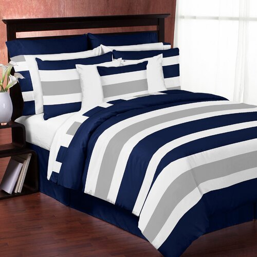 Sweet Jojo Designs Stripe Comforter Set & Reviews | Wayfair