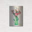 «Ethereal Lisianthus» par Incado, art mural en métal, 16 po x 24 po-92740871