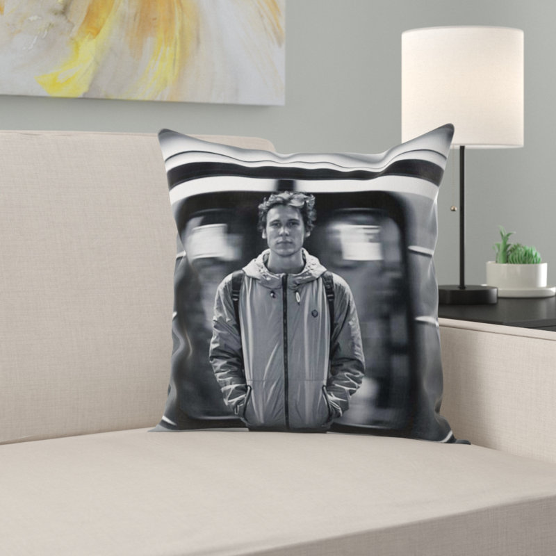 Microsuede Throw Pillow