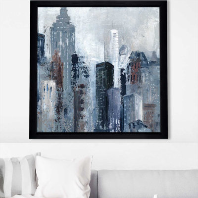 City Mood II par Carol Robinson - Peinture