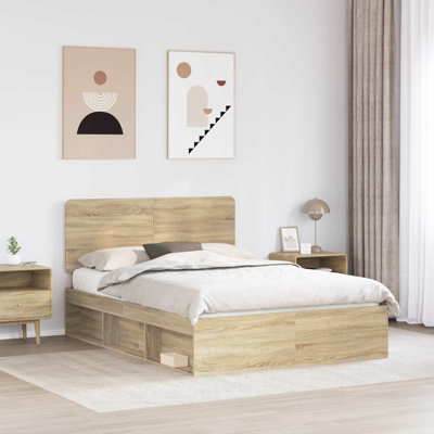 Solid Wood Bed