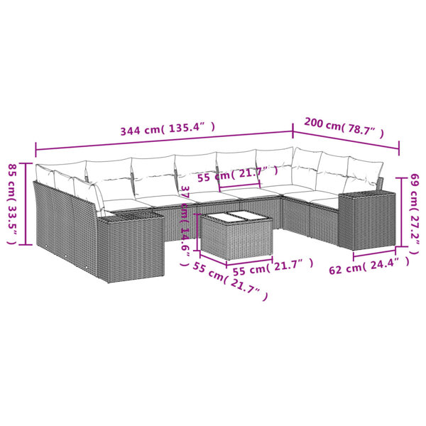Dimensions du produit