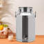 Desaray 15.85Gal Stainless Steel Sealed Bucke Milk Can