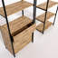 Kamm 160cm W Manufactured Wood Tiered Shelf