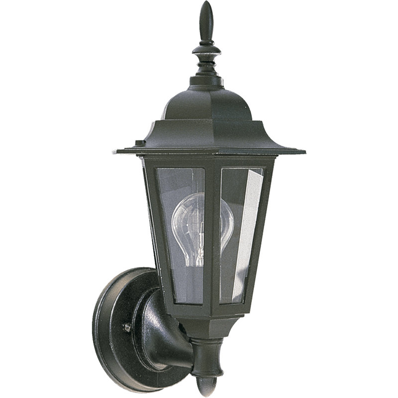 Dulvert Aluminium Wall Light, Black
