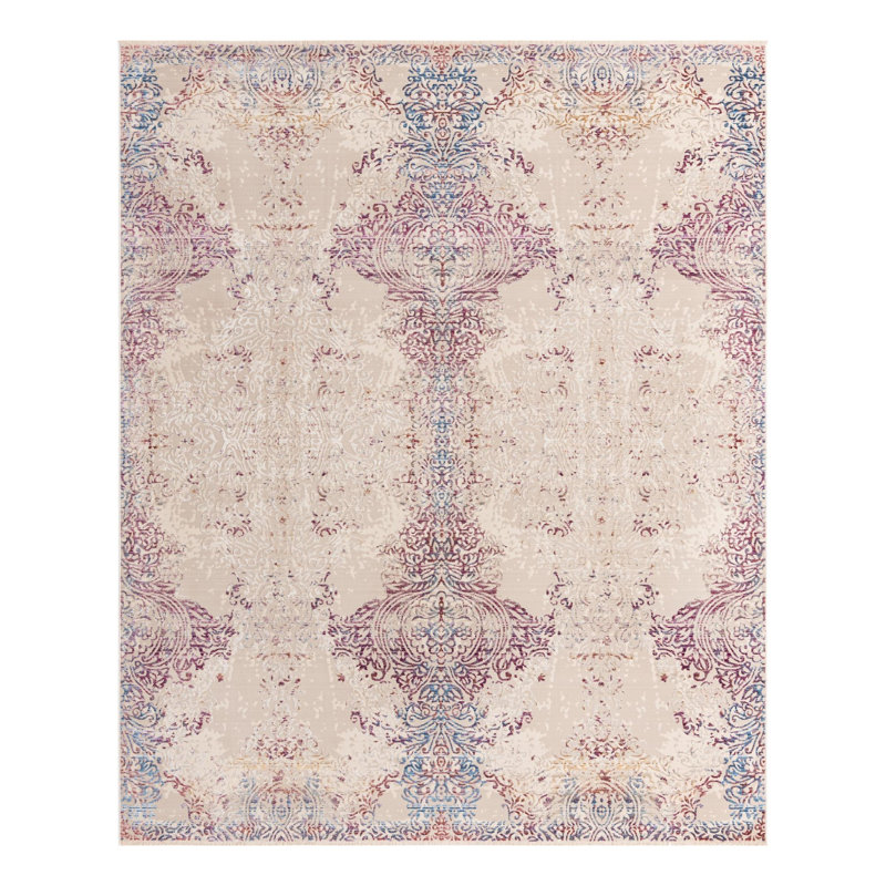 Oriental Indoor Rug, Rectangle 7'10" x 9'8"
