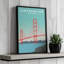«Sunset San Francisco California» par Garima Dhawan, reproduction d'art sur toile-118131046-118131044
