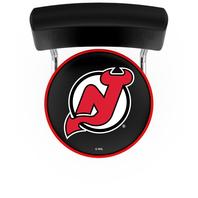 NHL 30" Swivel Bar Stool - New Jersey Devils, New Jersey Devils