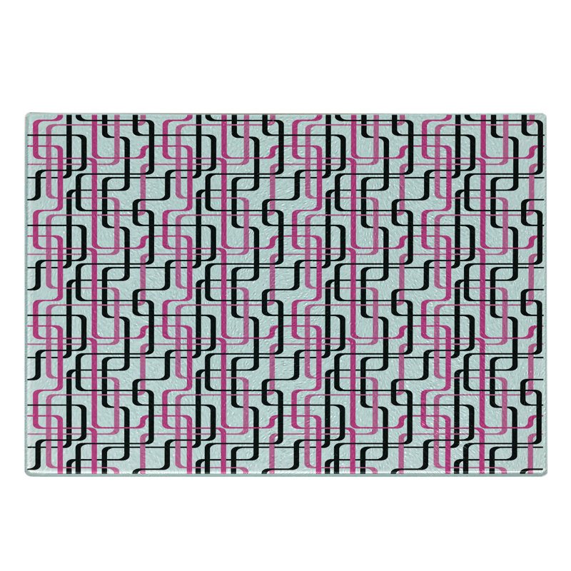 Planche à découper en verre trempé Ambesonne