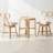 Rattan Kids Table Sets With Backrest For Playroom/Kids Room/Bedroom-968272483