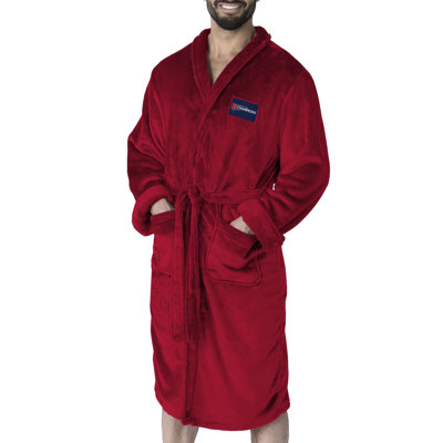NHL Florida Panthers Champs – Red Silk Touch Robe L/XL – NHL Lounge Robe for Game Day or Gifting