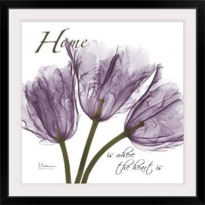 «Tulips Home X-Ray» par Albert Koetsier, reproduction de photo