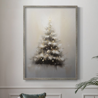 Art des Fêtes de Noël - Série 2 - CEC XXXVI, reproduction encadrée - bois massif