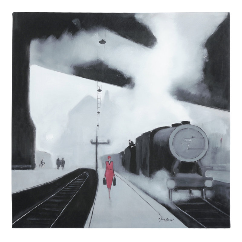 New Beginnings by Jon Baker - Wrapped Canvas Painting, 40cm H x 40cm W x 3.8cm D