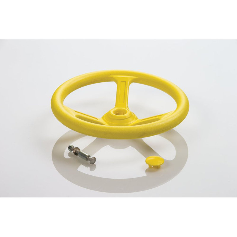 Swing Steering Wheel, Yellow