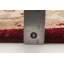 Tapis zone one-of-kind-noué la 2010 chobi orange/rouge 5 pi 10 po x 8 pi zone de laine 6 po Allahna