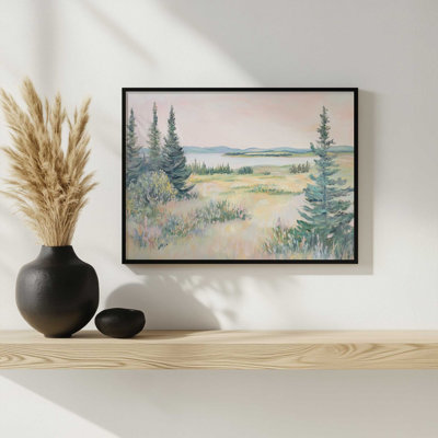 «Beautiful Lake View» par Heidi Kuntz, reproduction d'art