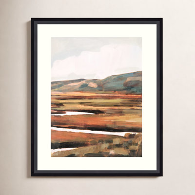 Mountain Field II Print by Victoria Borges