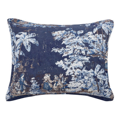 Provence Toile Throw Pillow