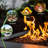 50000 Propane Fire Pit Table, 28In Square Outdoor Dinning Fireplace With Lid & Lava Stone, For Courtyard Balcony Backyard And Patio Deck Garden