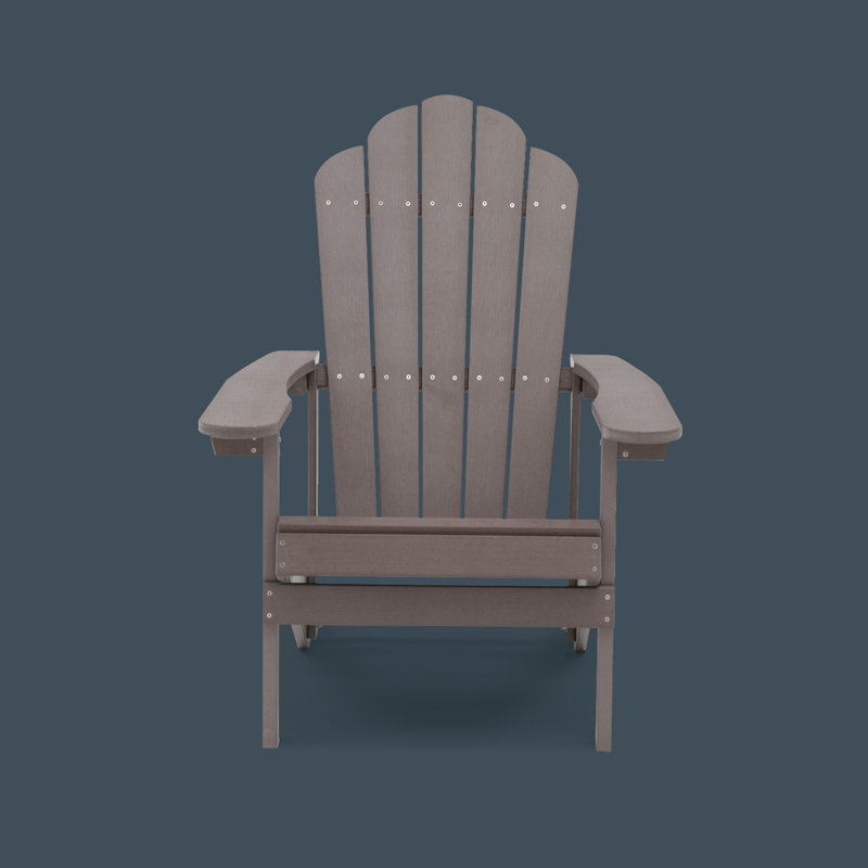 Chaise Adirondack pliante en plastique