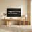 Extendable Tv Stand For 75" Tv, Entertainment Center With Storage, Modern Media Console For Living Room - Wood  (60.6"-84.3" Extendable)-1548825746