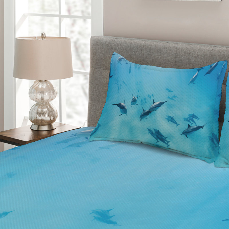 Bunny Coastal Polyester Coverlet